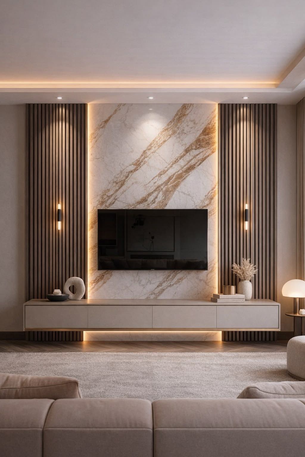Wall Panels & TV Unit